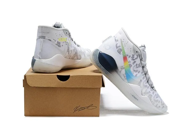Asics Japan Pro Shoe Nike Zoom KD 12 'White Grey Rainbow' Men Shoes Sneaker !!! CYBER MONDAY SALE !!!