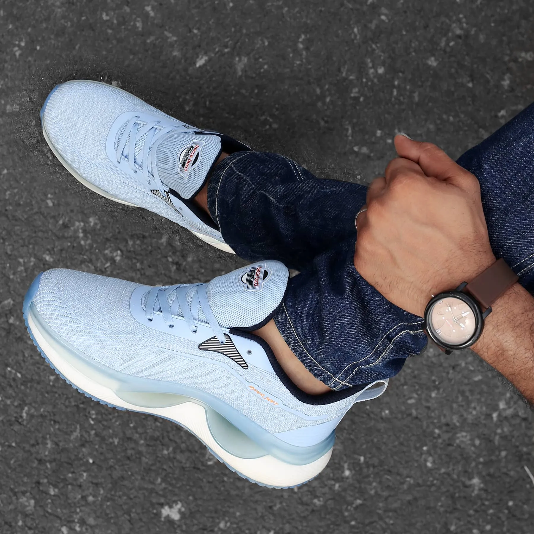 White Running Sneakers Bacca Bucci Hypersoft Series