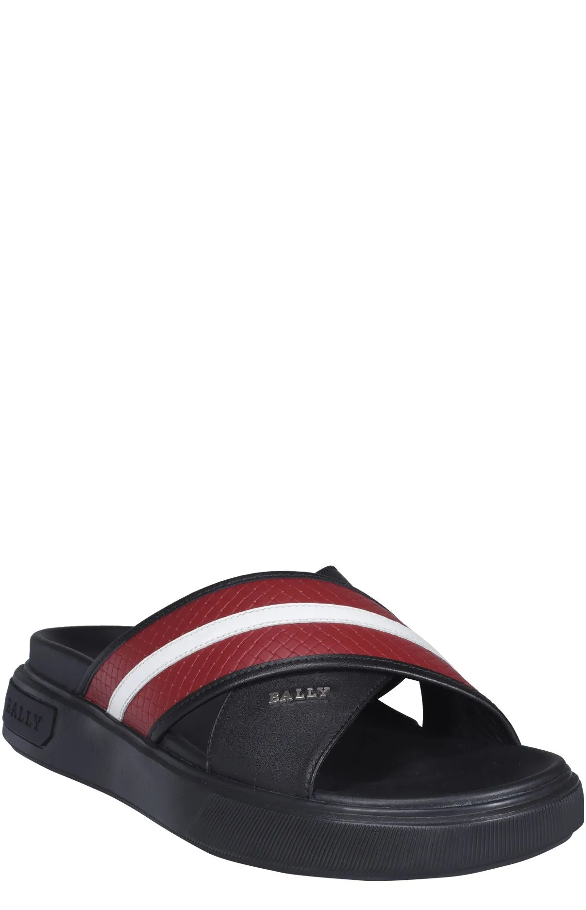 Bally Jarko Cross-Strap Slides Regency La Toc St Lucia