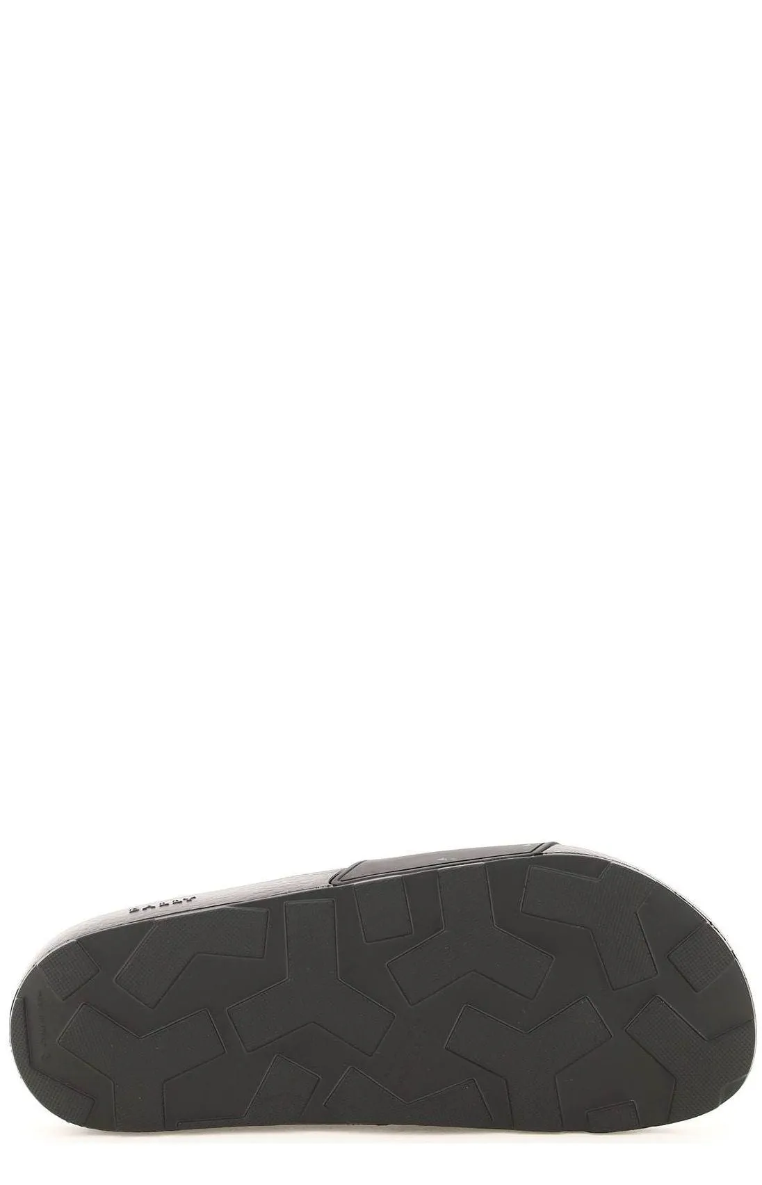 Bally Slaim Logo Slides Iridescent Sandals