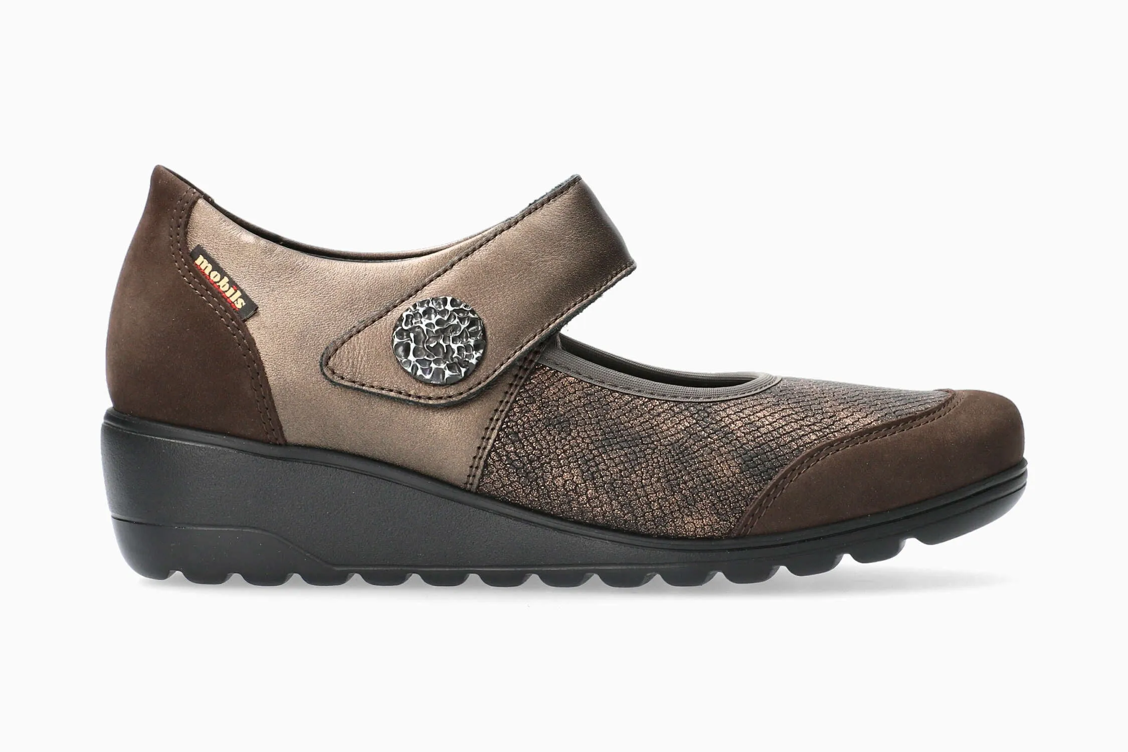 Bathilda - Dark Brown Slip On Garden Boots