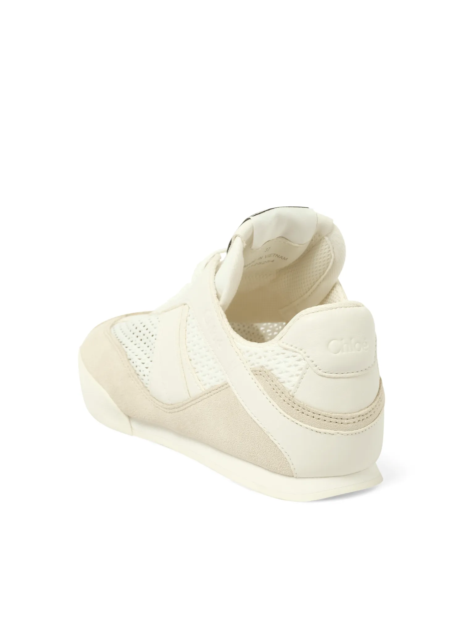 Sneakers Plus Of Flemington Chloe Kick Sneaker in Cloudy Cream