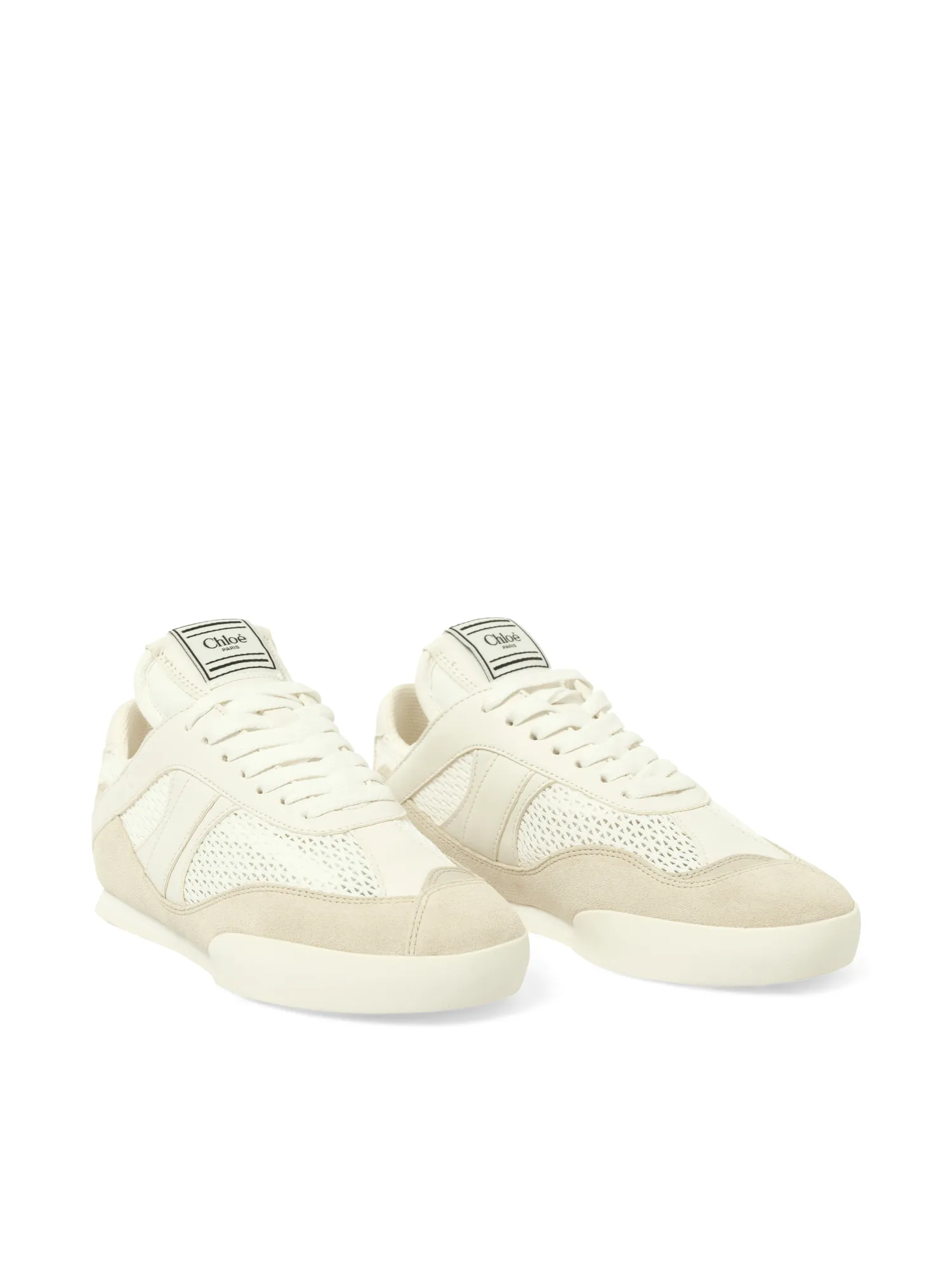 Chloe Kick Sneaker in Cloudy Cream Sneakers For Walking All Day