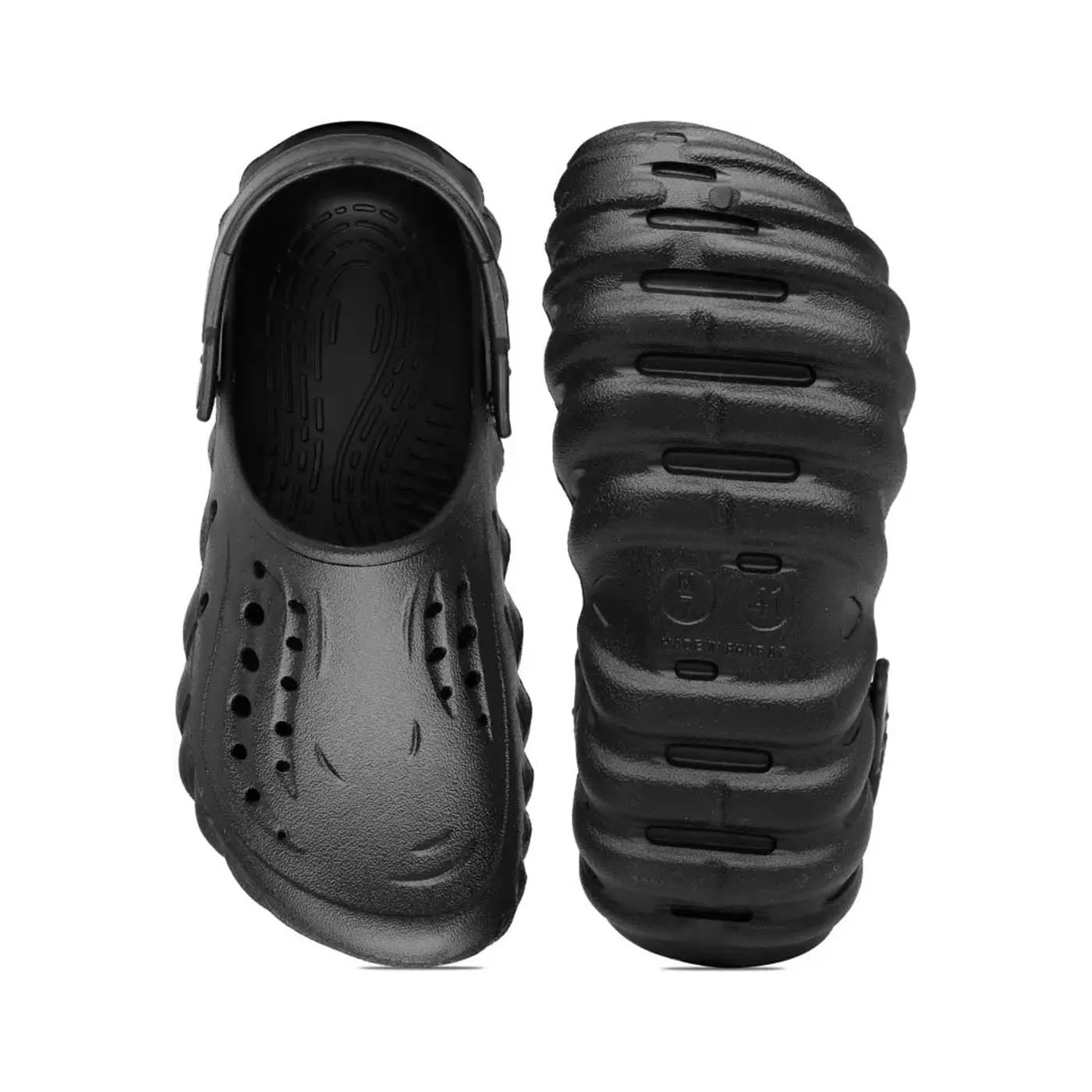 Uggs Tasman Slippers Sand Bersache Extra Soft Classic Casual with Back Strap Regular wear with Ultra Soft & Flexibility Technology Flip-Flop for Men's/ boy,s - 6039 (Black)