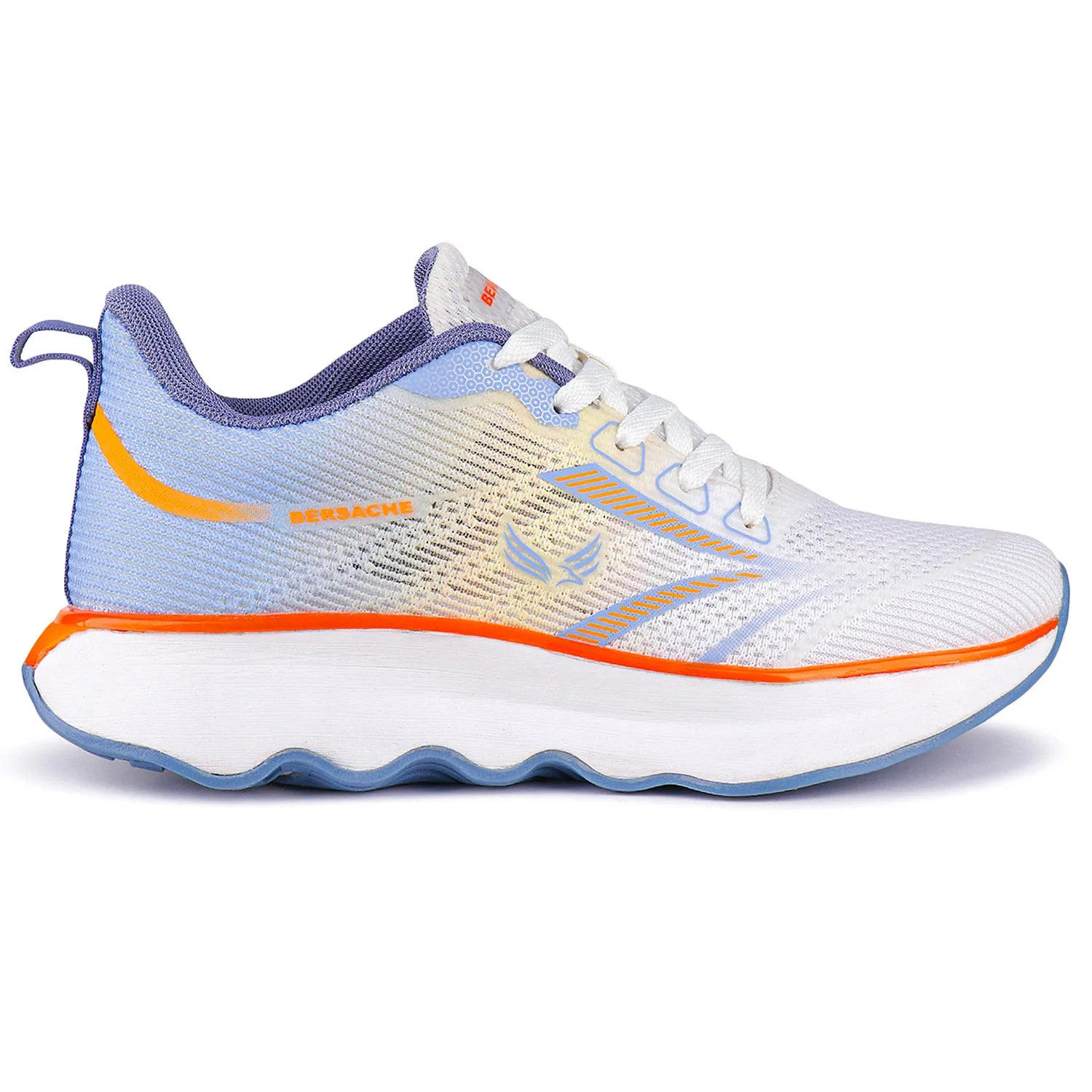 Miku Slippers Bersache Sneaker, Loafers ,Casual With Extra Comfort Sneakers For Men (9174-Orange)