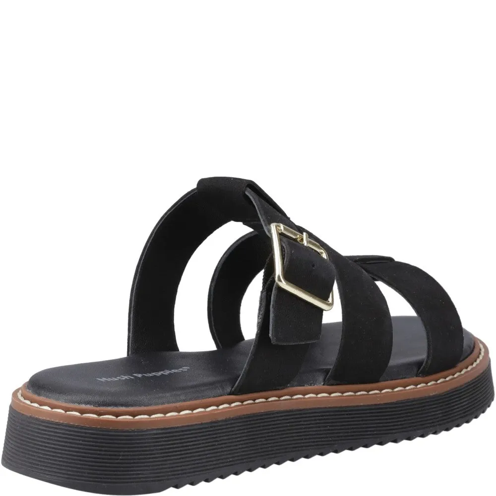 Black Celeste Slide Sandals Sandals Go Walk