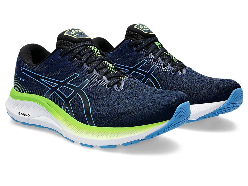 Asic Shoes For Supination Asics GT-4000 3 Wide Men's -  Black/Waterescape