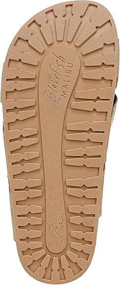Blowfish Malibu Women's Iris Slide Sandal Best Waterproof Flip Flops With Arch Support