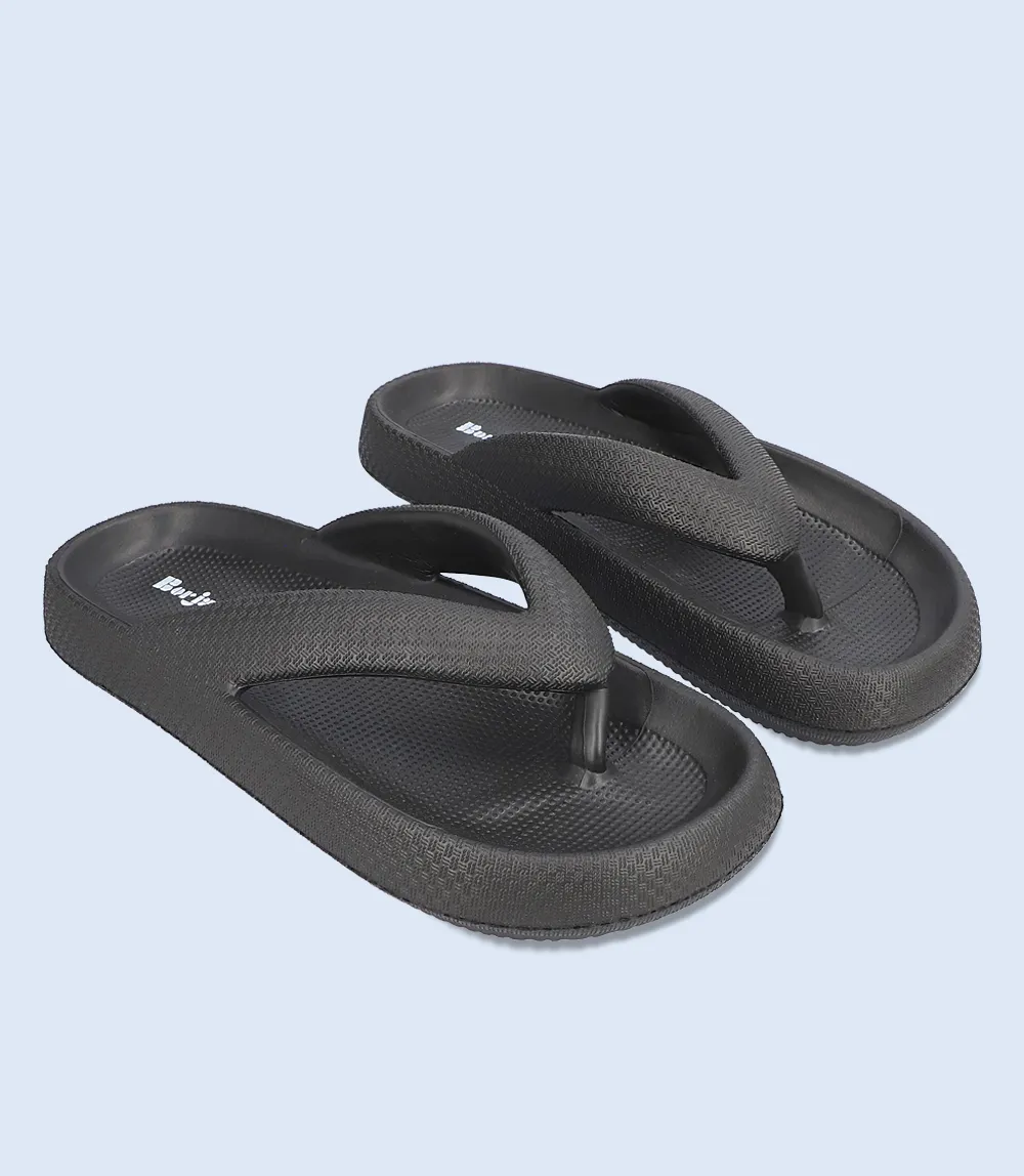 BM5973-BLACK-Women FlipFlop Travel Flip Flops