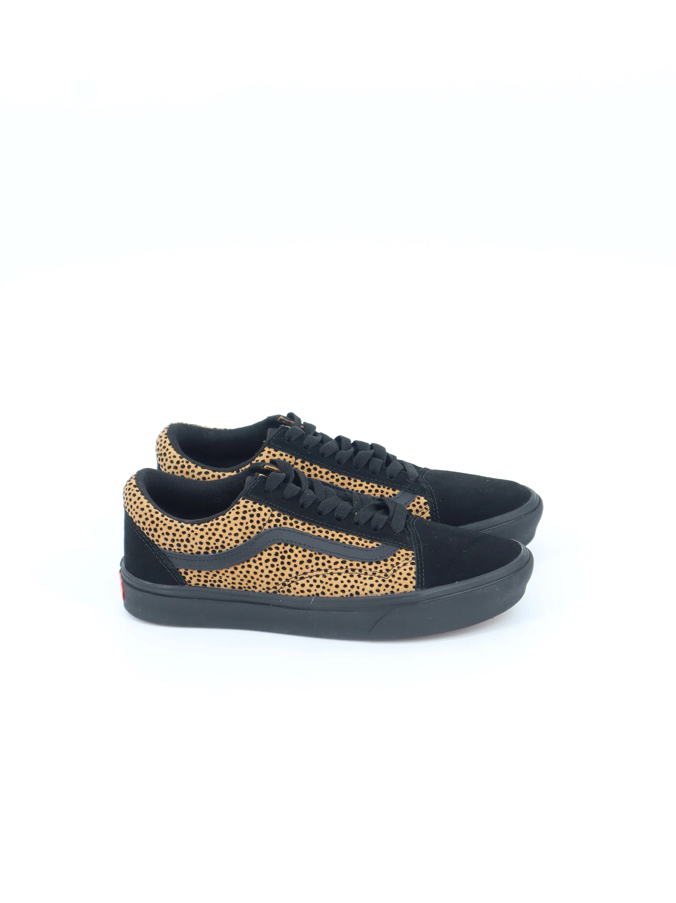 Best Running Shoe Flat Feet Women's Printed Sneakers,Beige/Black