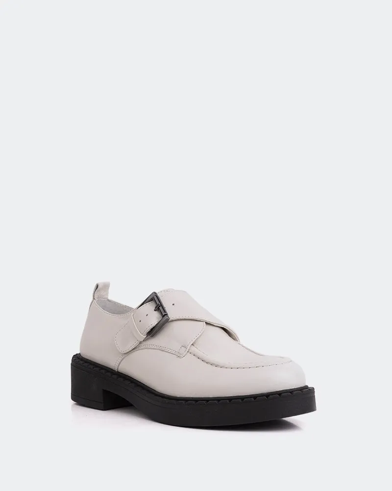 Nine West Penny Loafers Bolton Off White Leather