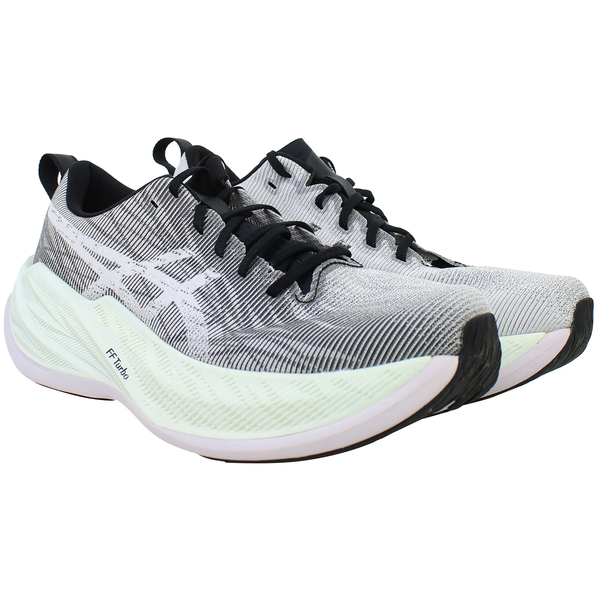 Asics Superblast Mens White/Black Running Shoes Asics Blade Ff Badminton Shoes