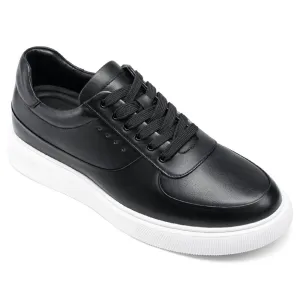 6 CM / 2.36 Inches CMR CHAMARIPA Elevator Shoes - Step Up Your Height Game with Black Casual Elevator Sneakers - Gain 2.36 Inches Instantly! Stan Smith Sneakers