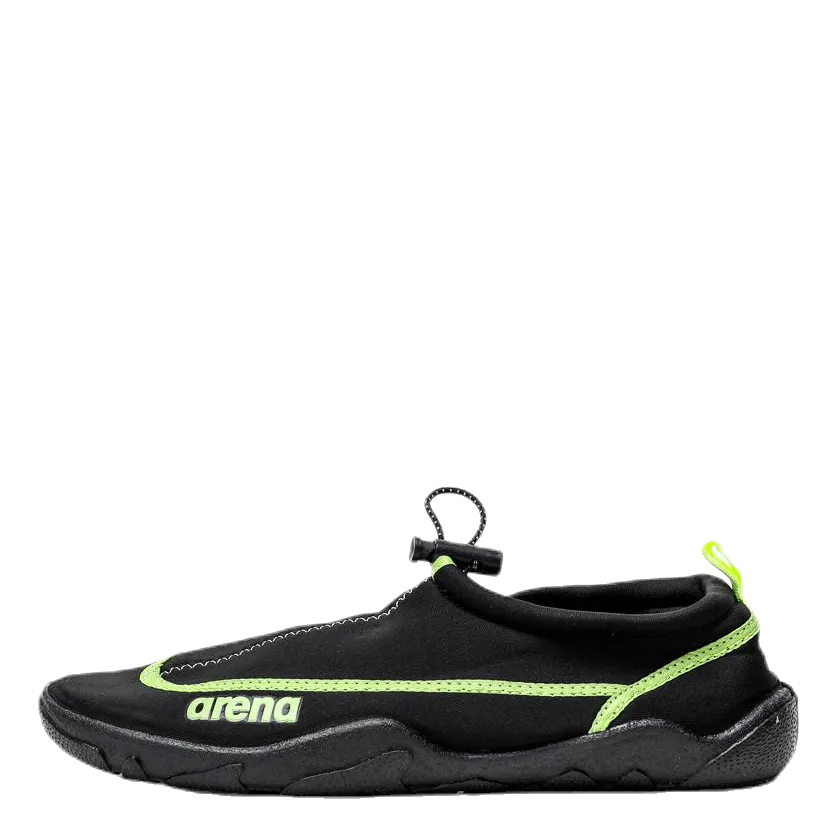 Bow Black Platform Sandals