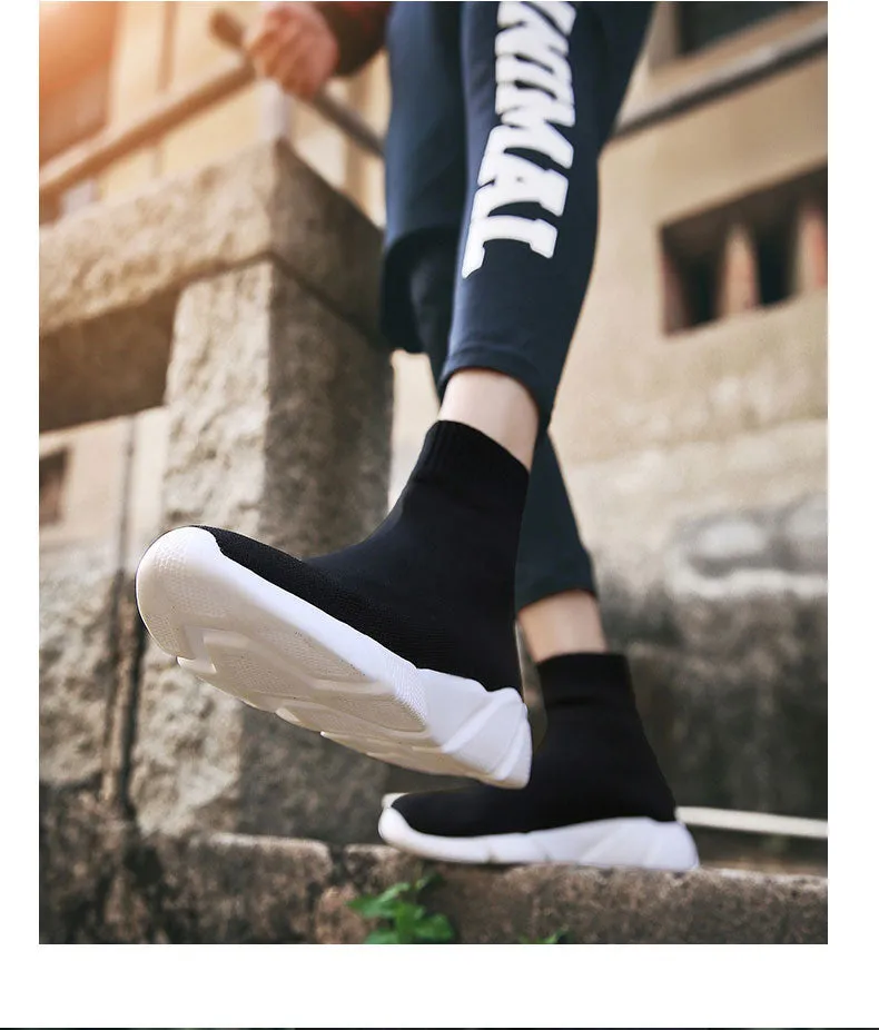 Vaneli Sneakers Breathable Ankle Boot Women Socks Shoes Female Sneakers