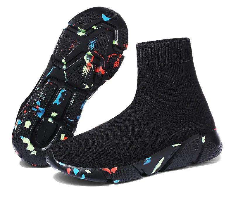 Breathable Ankle Boot Women Socks Shoes Female Sneakers Boys Sneakers