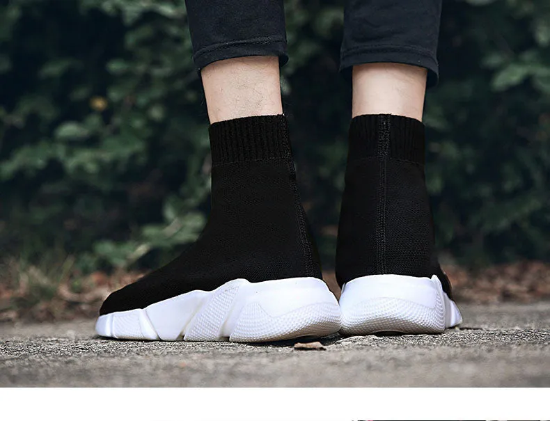 Range Exp Sneakers Breathable Ankle Boot Women Socks Shoes Female Sneakers