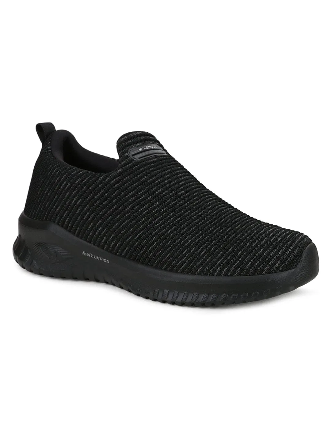 AIM PLUS Black Men's Walking Shoes Running In Training Shoes