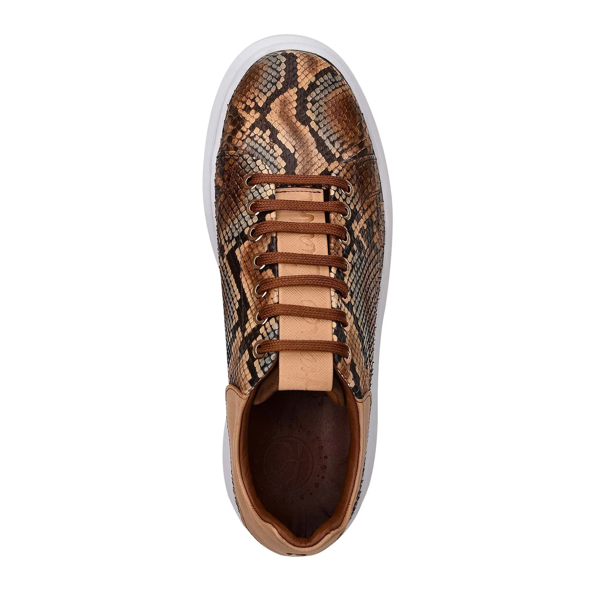 Peter Millar Suede Sneakers 4P4PBVL - Cuadra tobacco casual fashion python sneakers for women