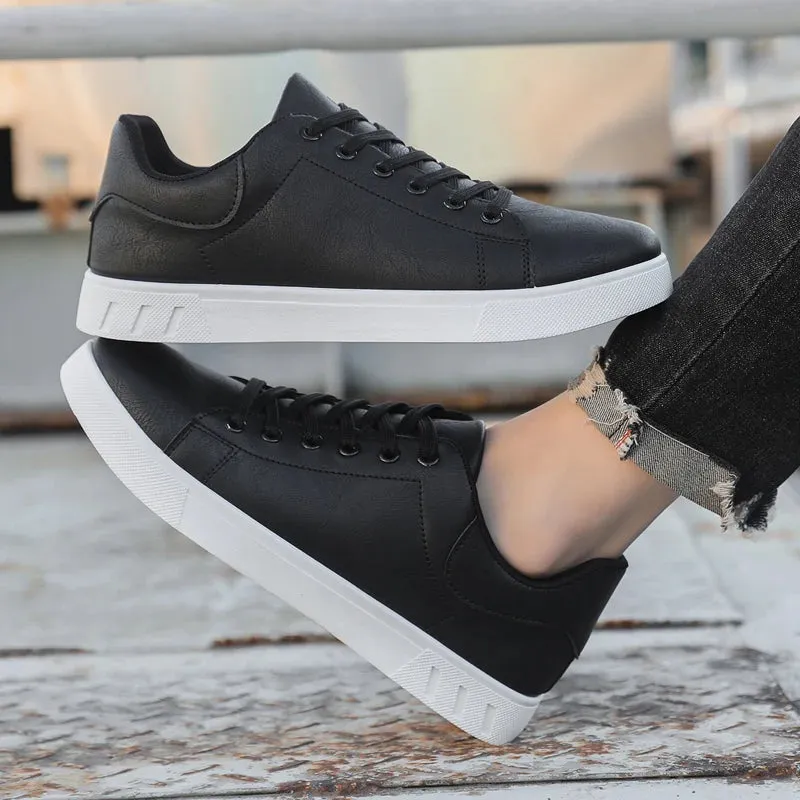 Songs About Sneakers Hot Sale Leather Casual Shoes Men Fashion Brown Comfortable Men's Sneakers Outdoor Comfortable Non-slip Shoes For Men