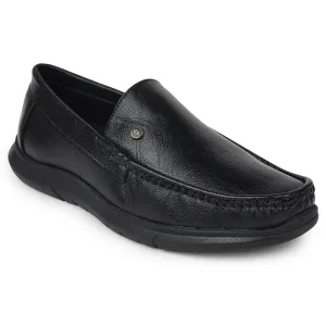 Hush Puppie Loafers Healers Black Formal Loafers For Mens VSL-3 By Liberty