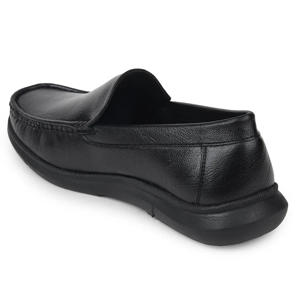 Healers Black Formal Loafers For Mens VSL-3 By Liberty New Republic Loafers