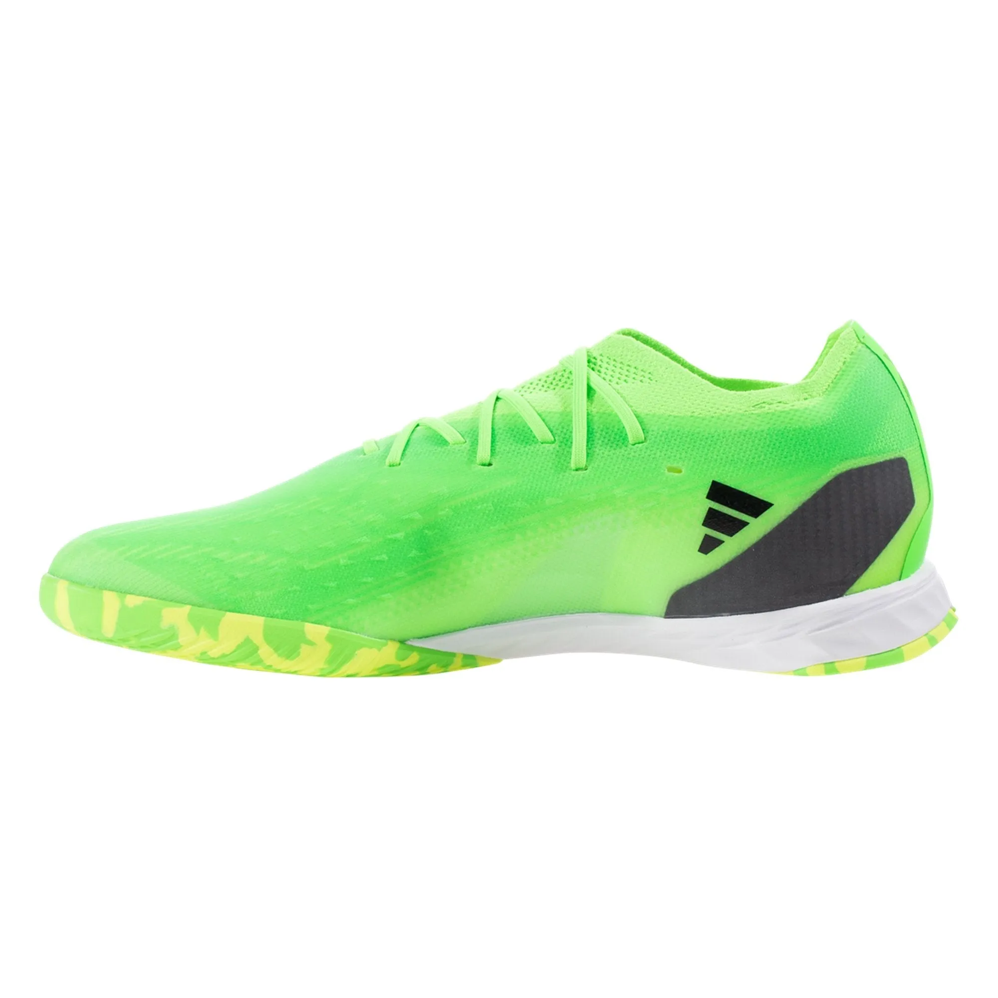 Campus Oos Adidas Shoes adidas X Speedportal.1 IN Indoor Soccer Shoe - Solar Green/Core Black/Solar Yellow