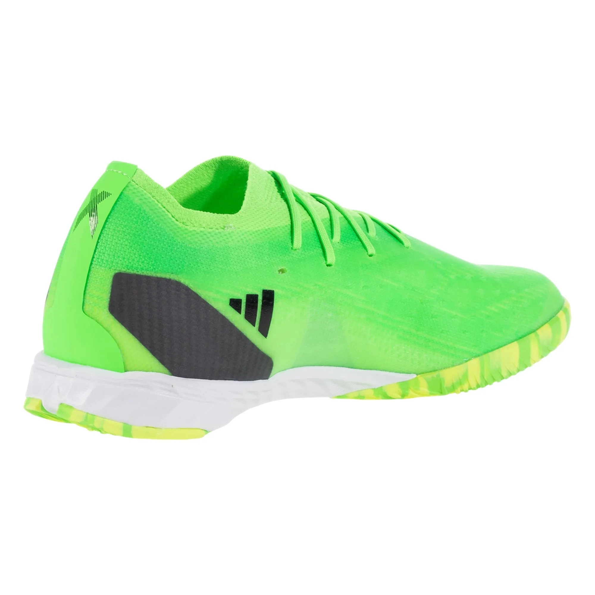 Mahomes Adidas Shoes adidas X Speedportal.1 IN Indoor Soccer Shoe - Solar Green/Core Black/Solar Yellow
