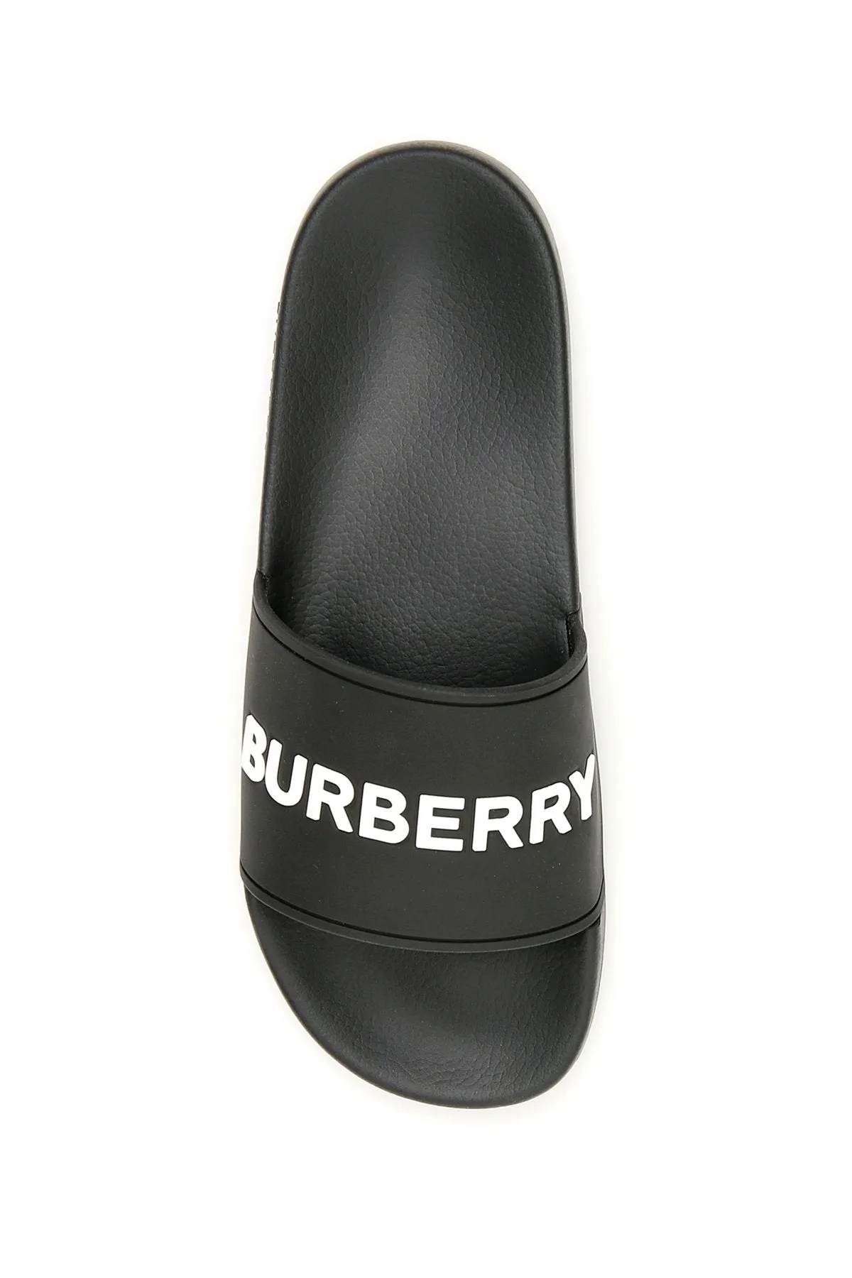 Burberry Logo Embossed Slides Kurt Geiger Kensington Sandals