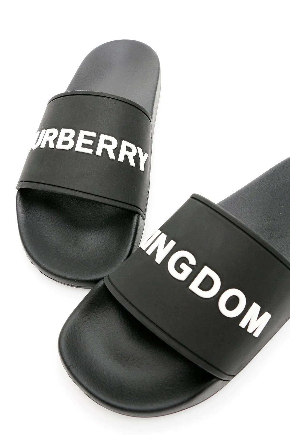 Sandals Grande St Lucian Photos Burberry Logo Embossed Slides