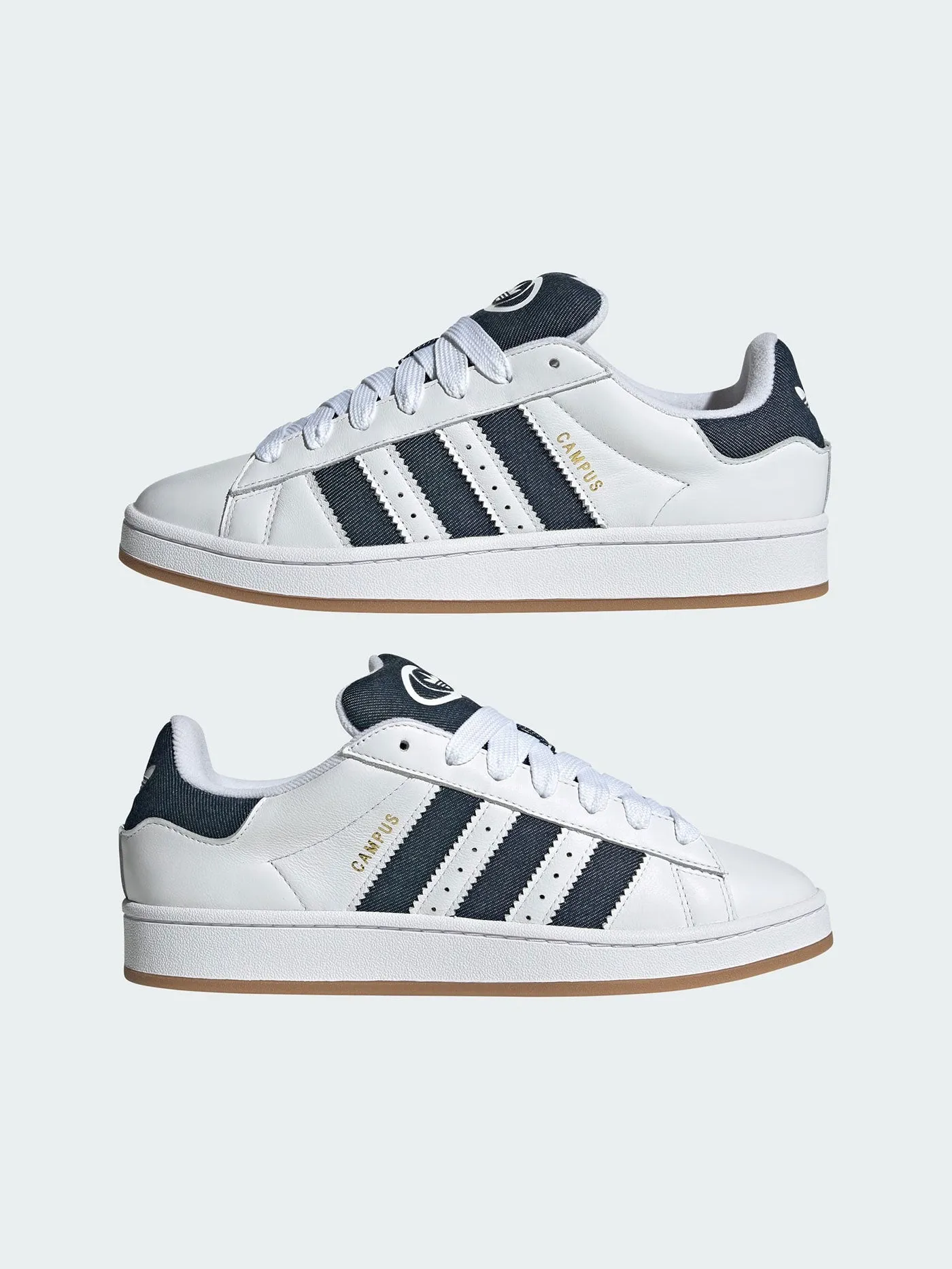 Campus 00S White/Night Indigo/Gold Met Shoes Adidas Leopard Shoes Wales Bonner