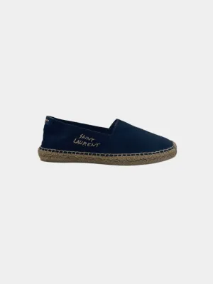 Chunky Platform Loafers Canvas Espadrille