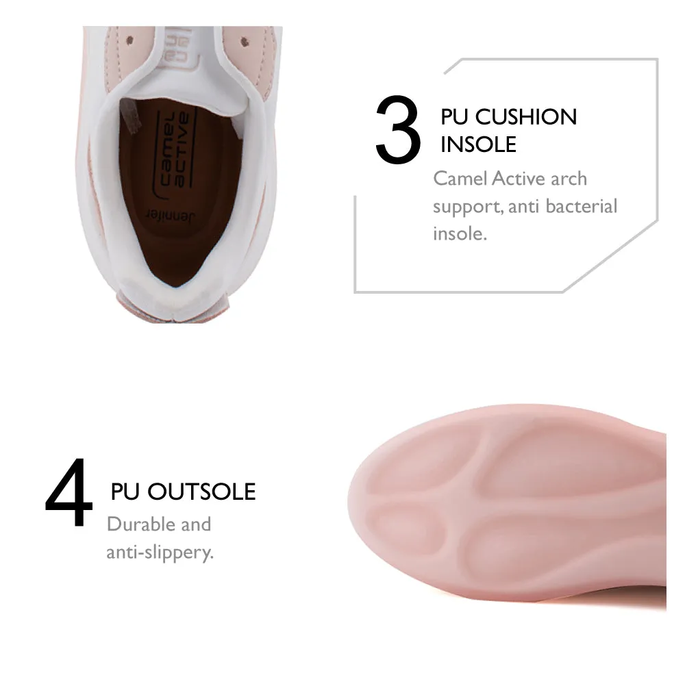 camel active Women Jennifer Sneakers shoes - 762303-YX02SV-26-PINK Macys Sneakers