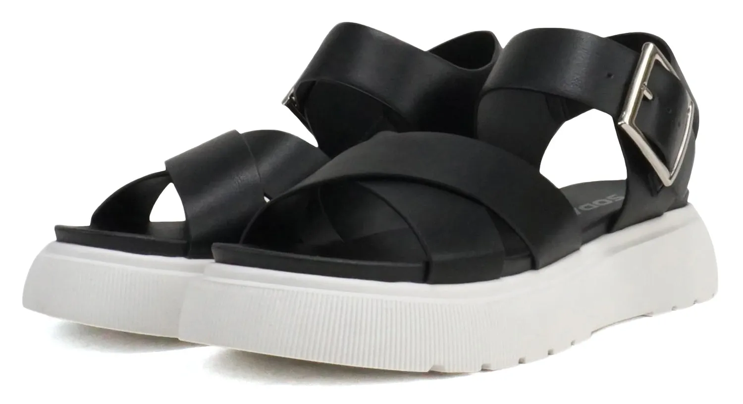 Bzee Sandals CARTER-S Black PU Soda