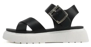 Tide Sandals CARTER-S Black PU Soda
