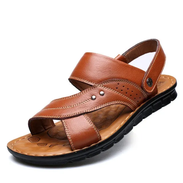 Lime Green Sandals Casual shoes men sandals 2019 new hot fashion soft bottom solid beach sandals men shoes slippers flat with hand sewing man shoes