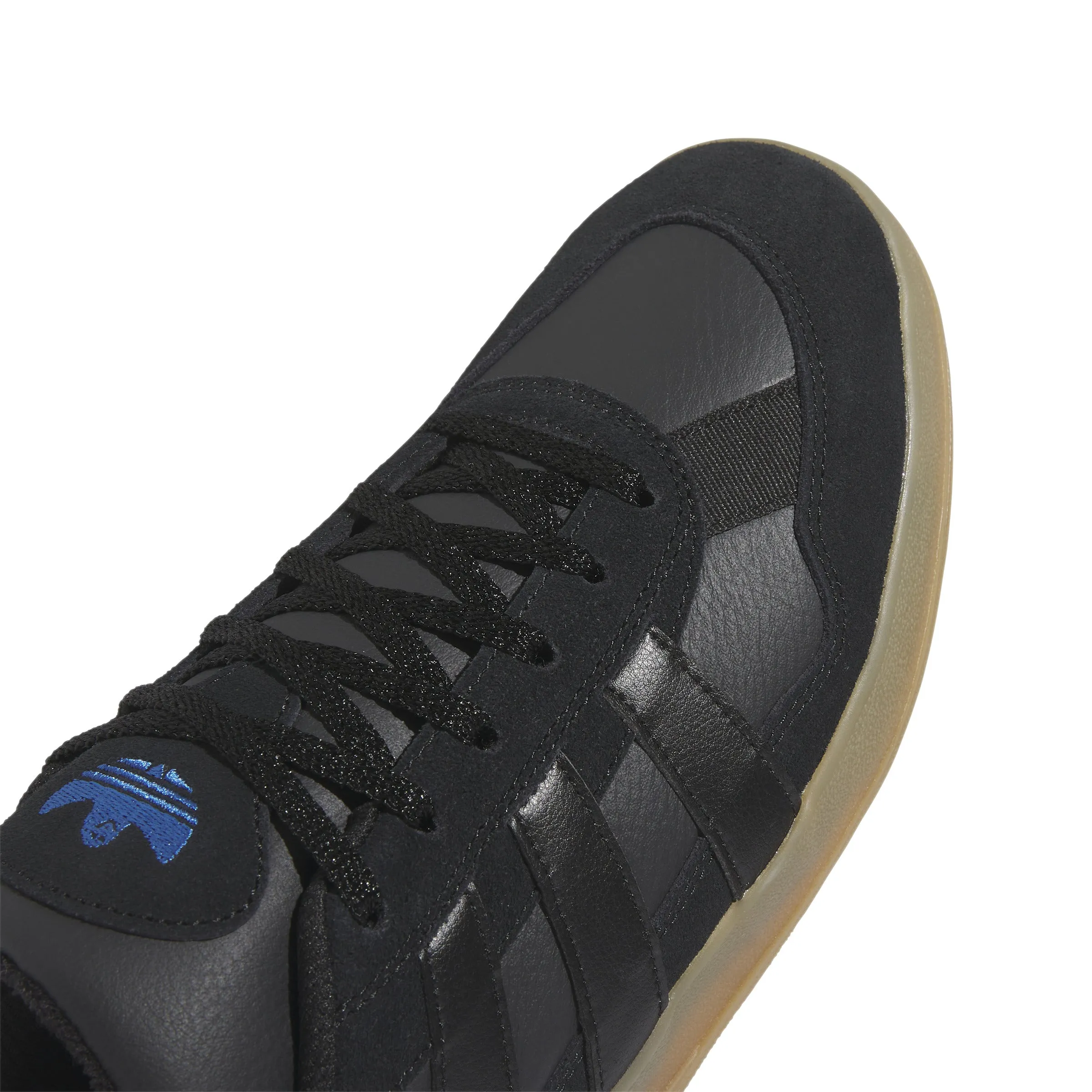 Adidas Aloha Super Mark Gonzales Shoes-Core Black/Carbon/Blue Bird Adidas Shoes Online Store