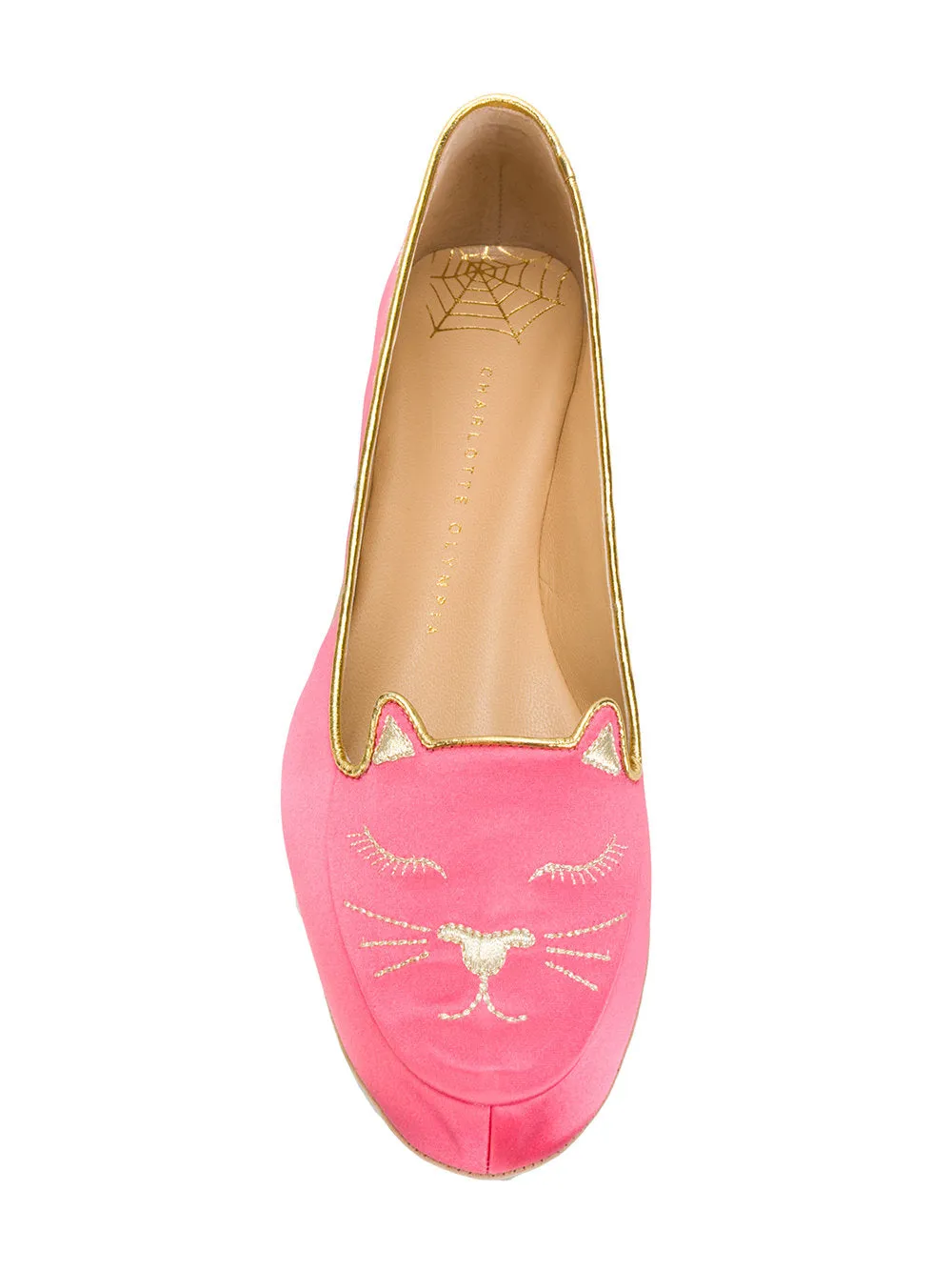 Charlotte Olympia Cat Nap slippers Size 6 Slides