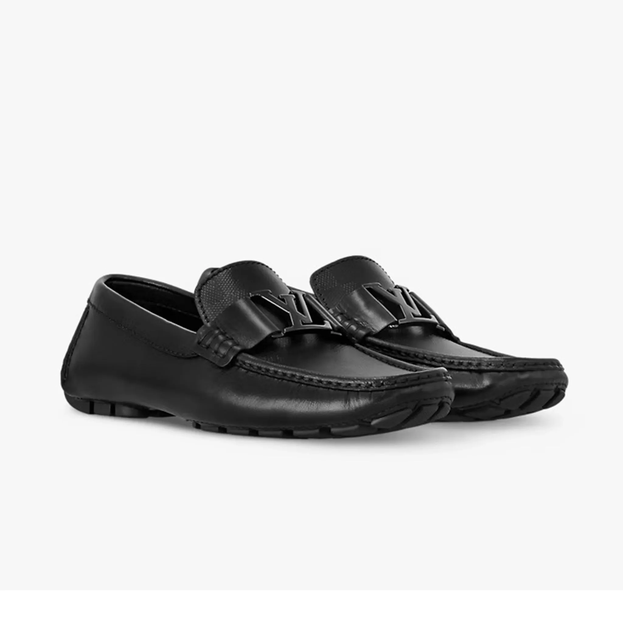 70's Loafers LV Monte Carlo Moccasin Matt Black