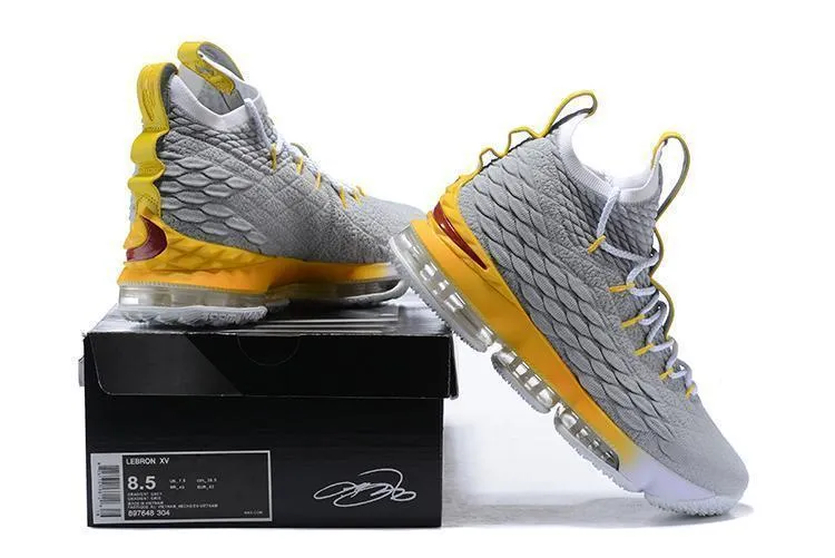 Asics Gel Kayano 18 Running Shoes Nike Lebron XV 15 Grey Gold Yellow Men Shoes !!! CYBER MONDAY SALE !!!