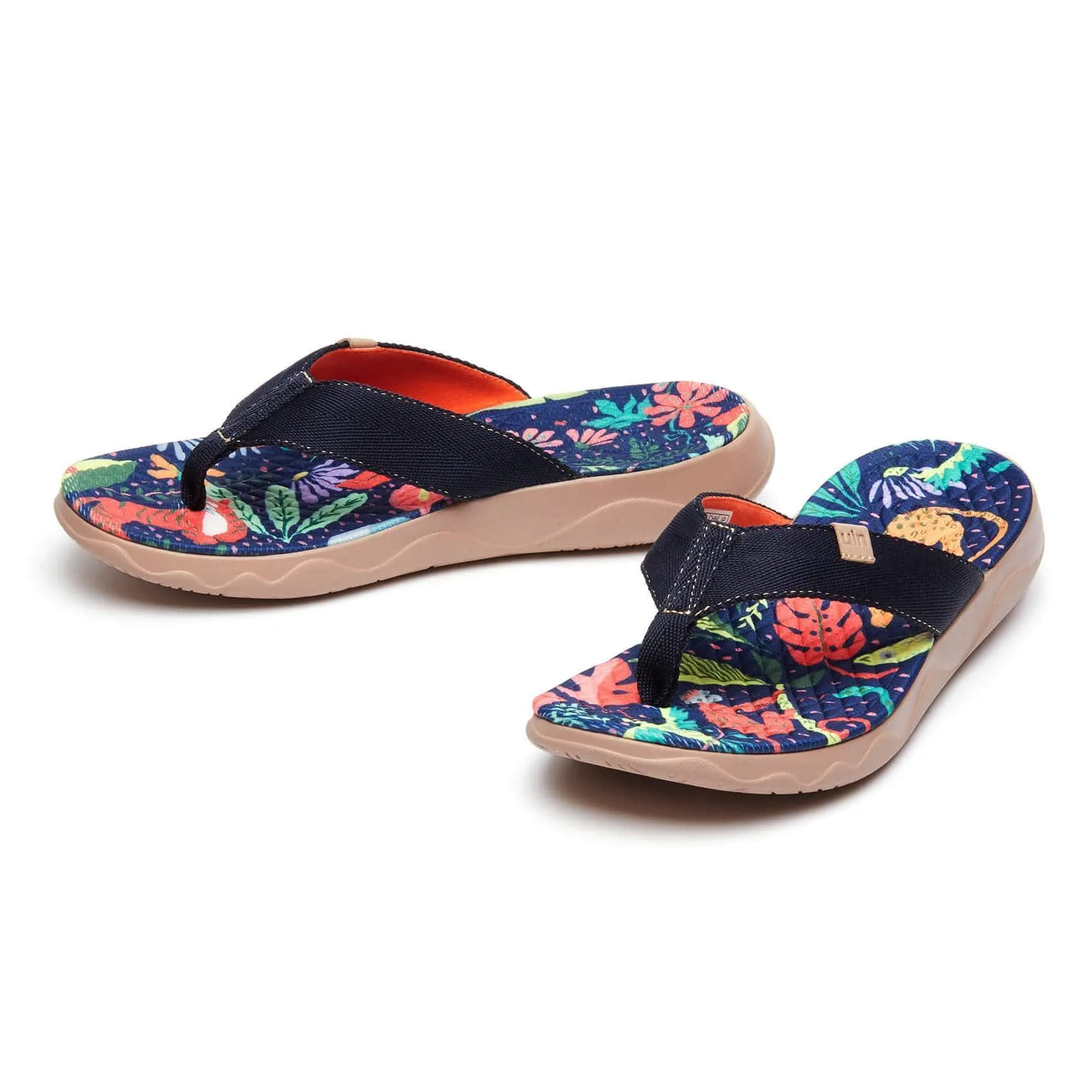 Toms Slip Ons Jungle Party Women Majorca Flip Flops