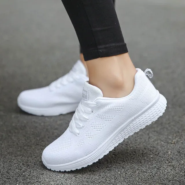 Soft Sneakers Shoe - Woman Sneakers Shoes