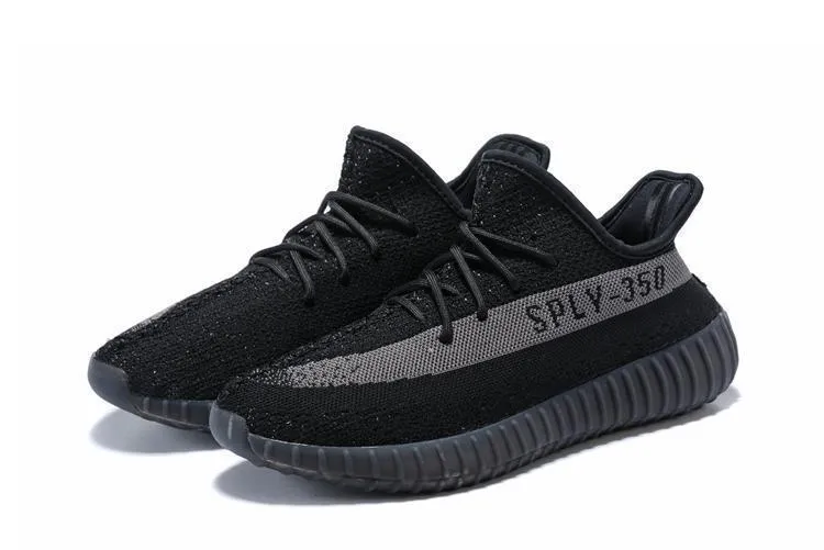 Waterproof Adidas Shoes Adidas YEEZY BOOST 350 V2 'Black Grey' Shoes Men Women Sneaker Sale All Size US 7-11