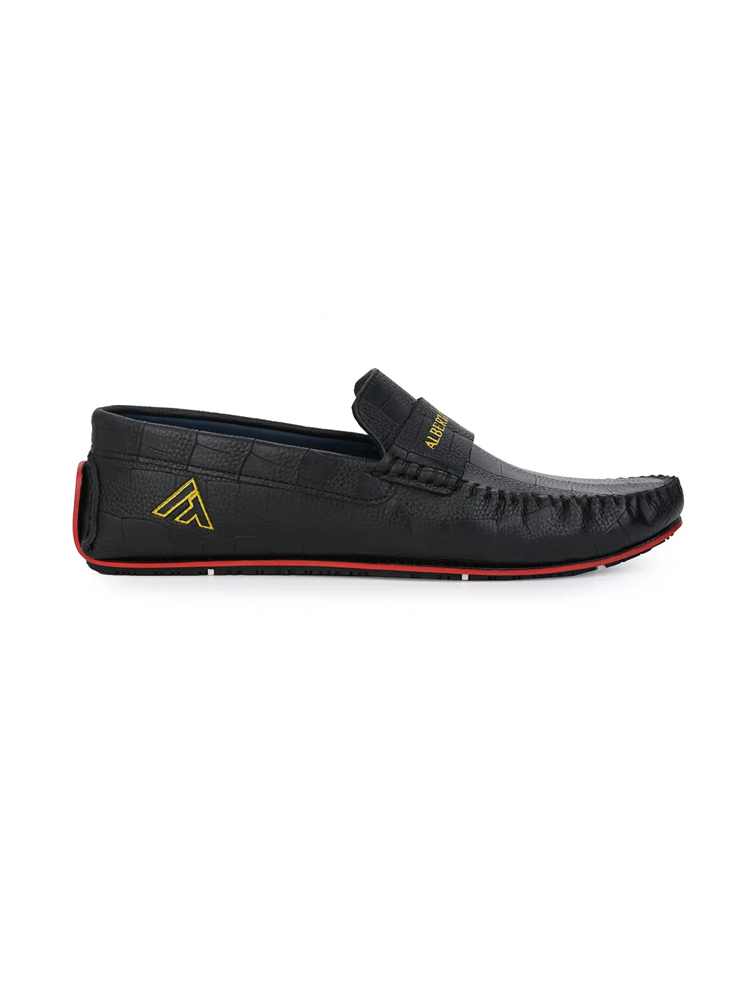 Loafers Shoe Alberto torresi Synthetic Black Casual Loafers