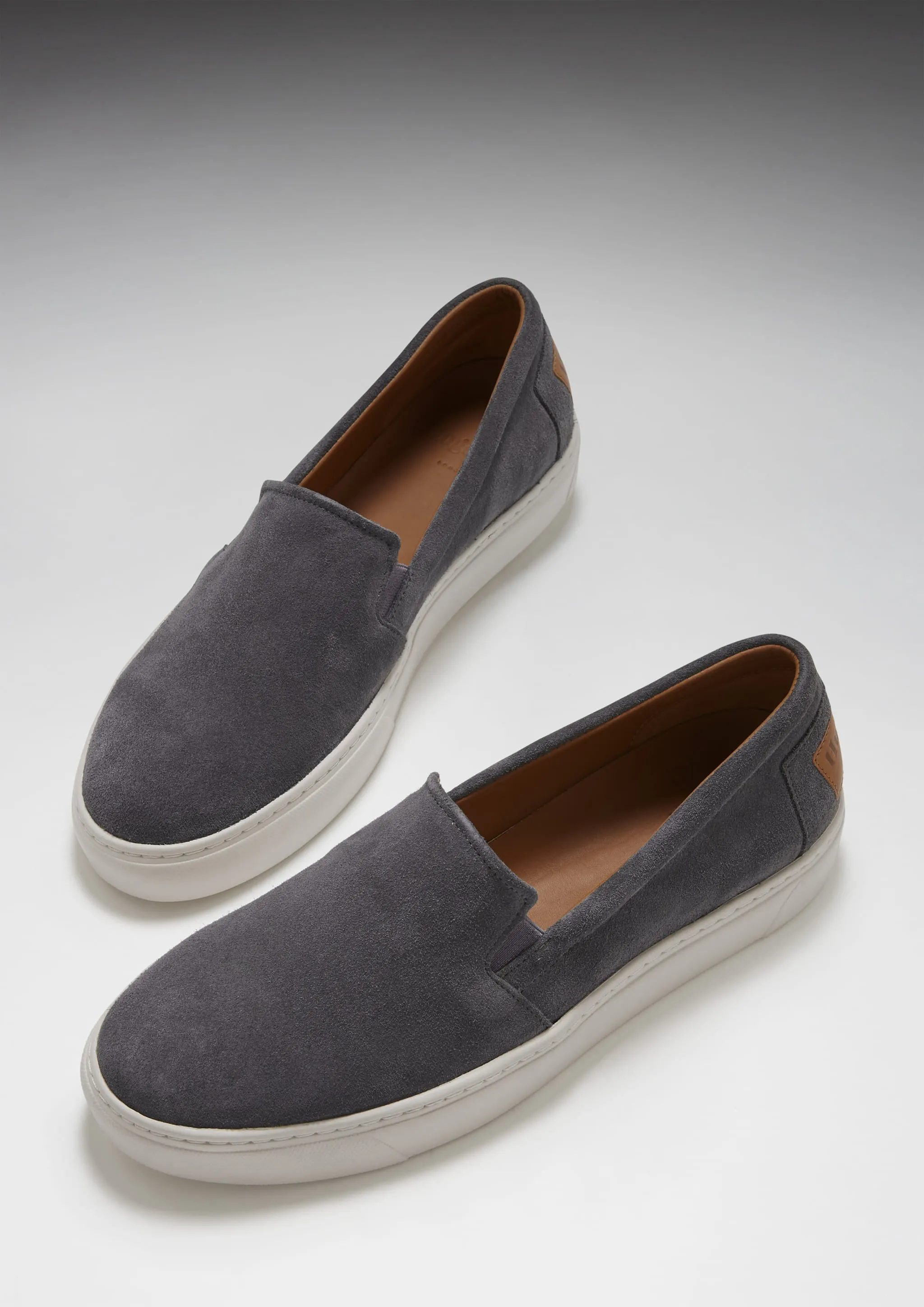 Christian Siriano Sneakers Slip-on Sneakers, slate grey suede
