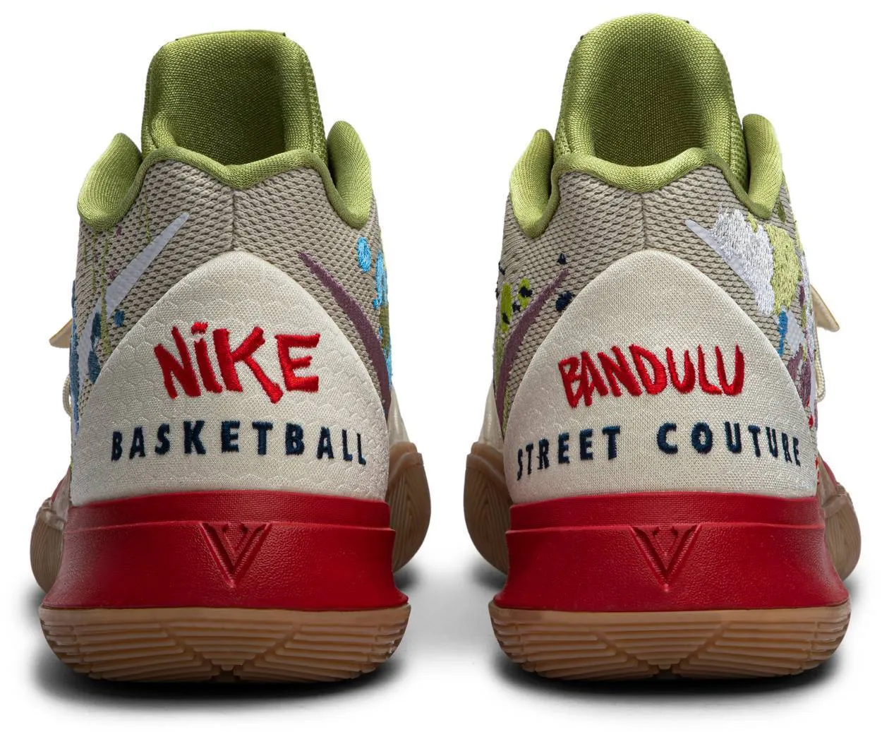 Nike Kyrie 5 x Bandulu 'Embroidered Splatters' Basketball Shoes Men Sneaker !!! CYBER MONDAY SALE !!! Asics Gel-diablo Shoes
