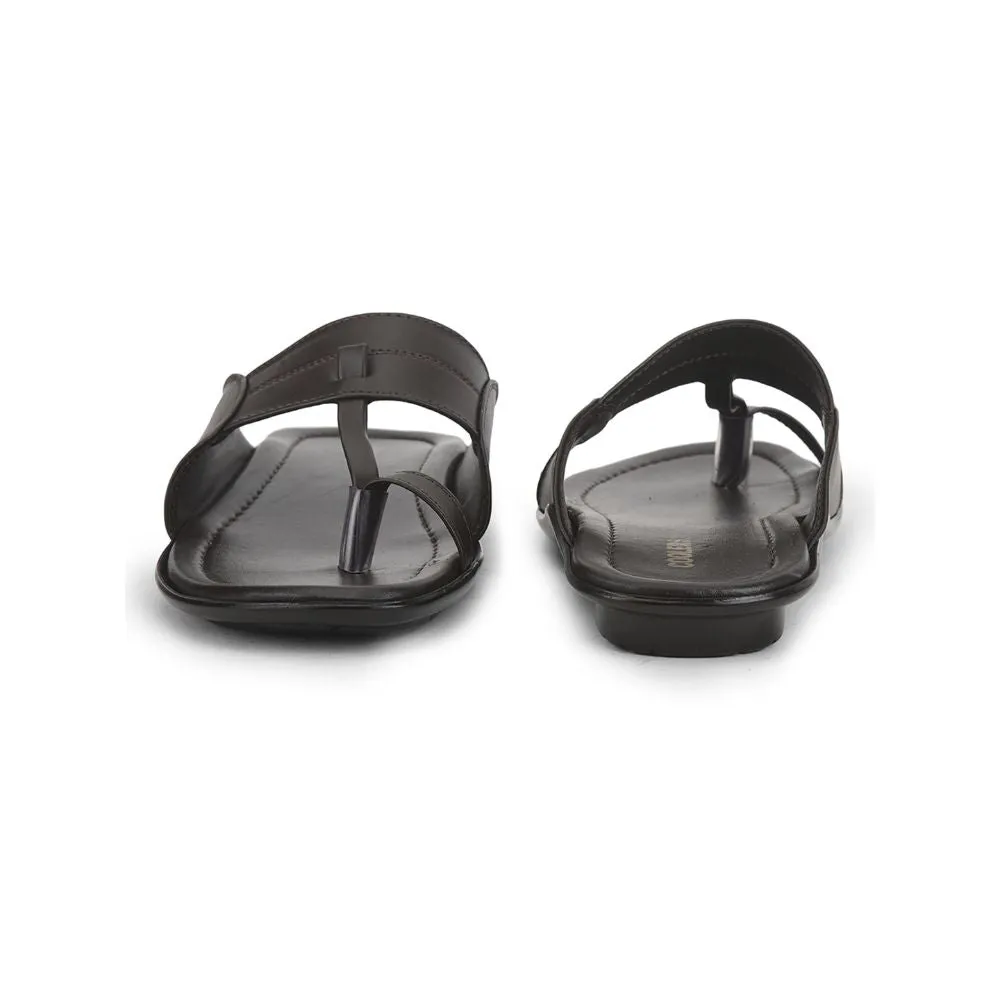 Coolers Casual Brown Toe Ring Slippers For Men COOL99-402 By Liberty Light Up Lightning Mcqueen Slippers