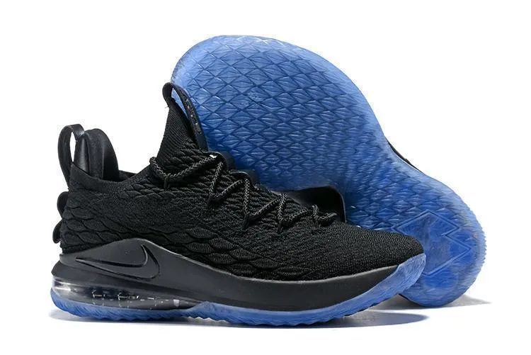 Nike Lebron XV 15 Low EP Black Blue Men Shoes !!! CYBER MONDAY SALE !!! Asics Lyte Classic Sportstyle Shoes