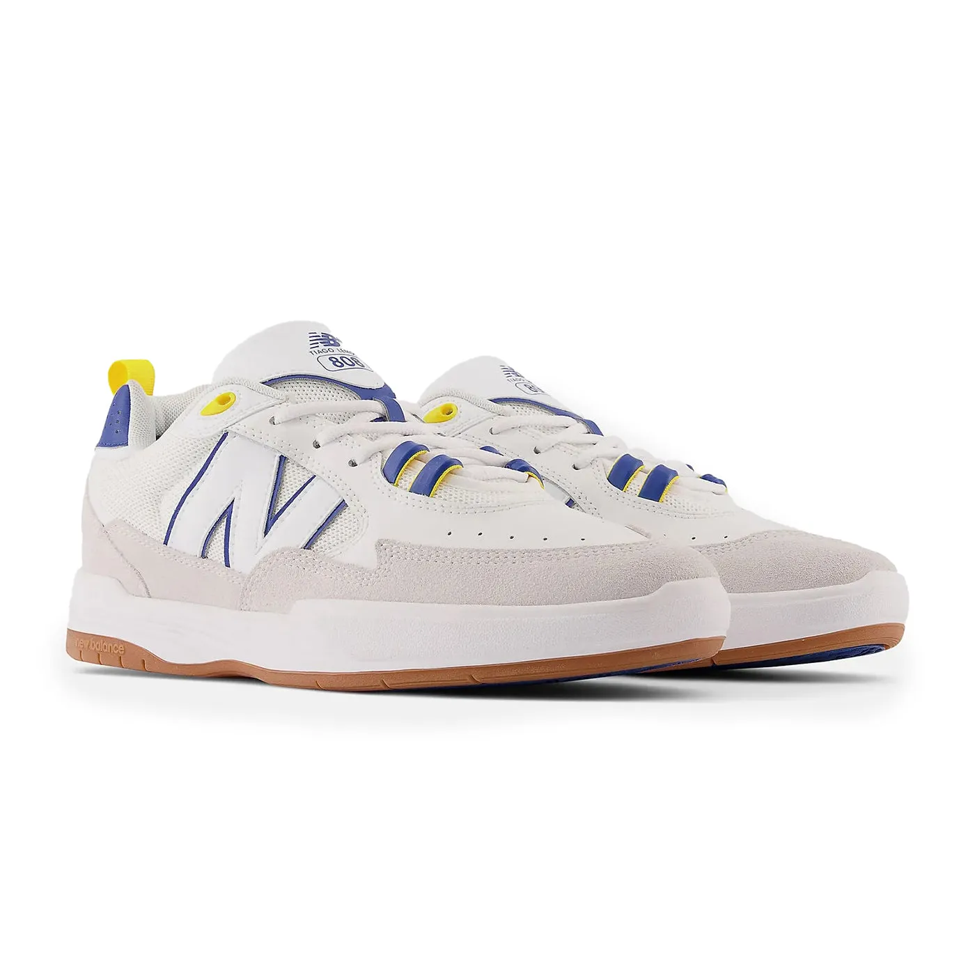 New Balance 237 Hombre New Balance Numeric 808 Tiago Shoes - White / Blue