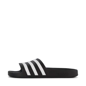 Adilette Aqua Slides Core Black / Cloud White / Core Black Thong Style Flip Flops